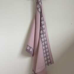 Viskestykke - rosa retro